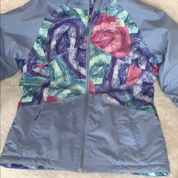 Gently Loved Kids Multicolor Hooded Jacket by The North Face - Picture 2 of 16